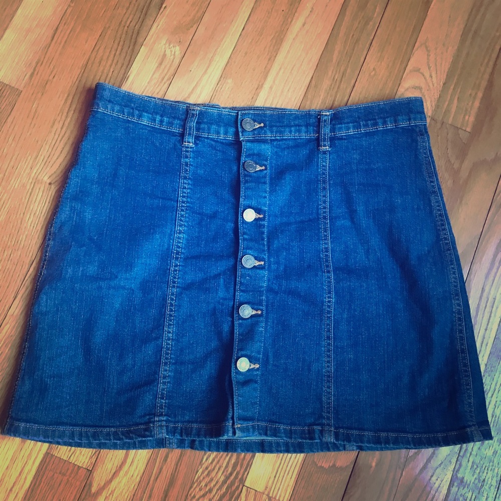 Gap jean skirt size 12